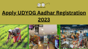 Apply udyog aadhar registration 2023